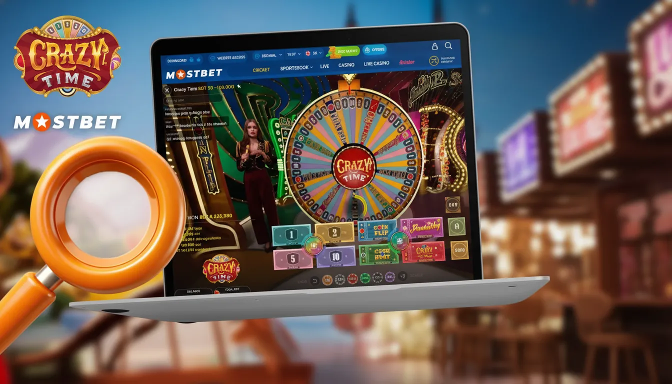 mostbet crazy time